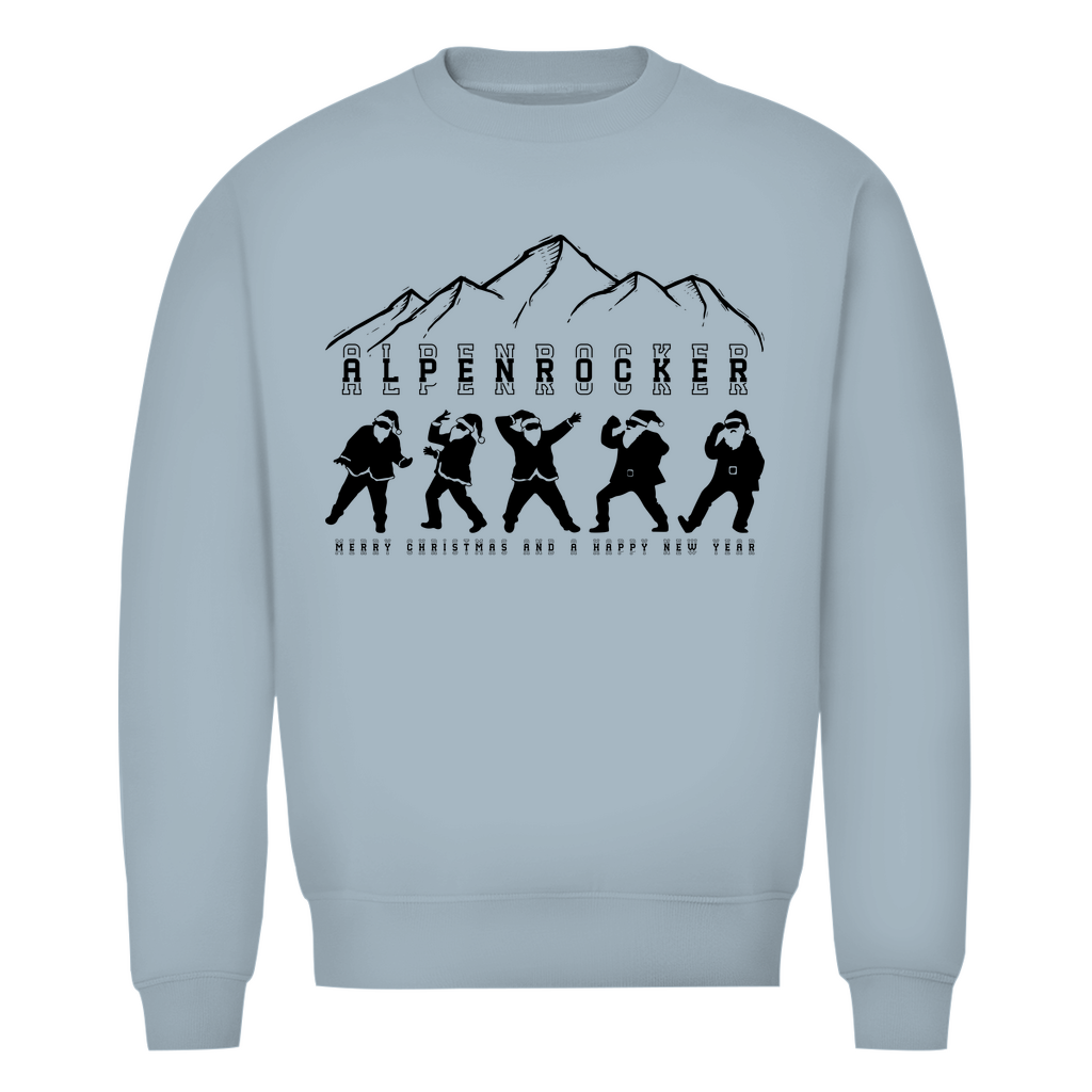 Herren Premium Bio Sweatshirt Alpenrocker