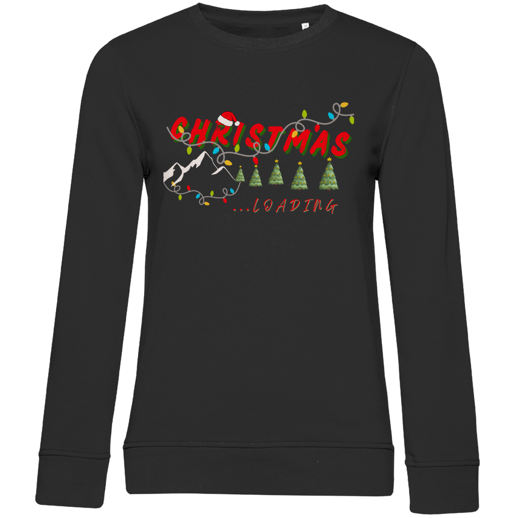 Damen Premium Bio Sweatshirt Christmas loading...