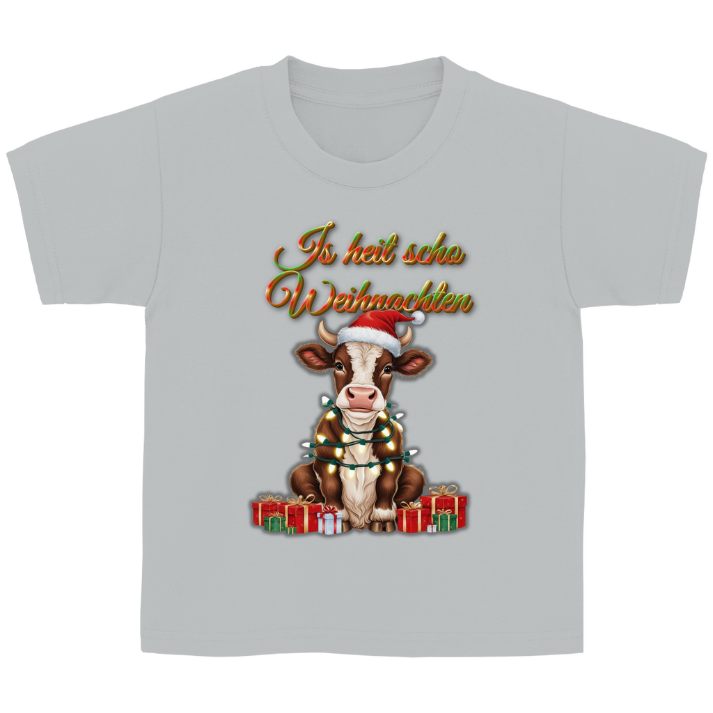 Kinder Basic T-Shirt Is heit scho Weihnachten