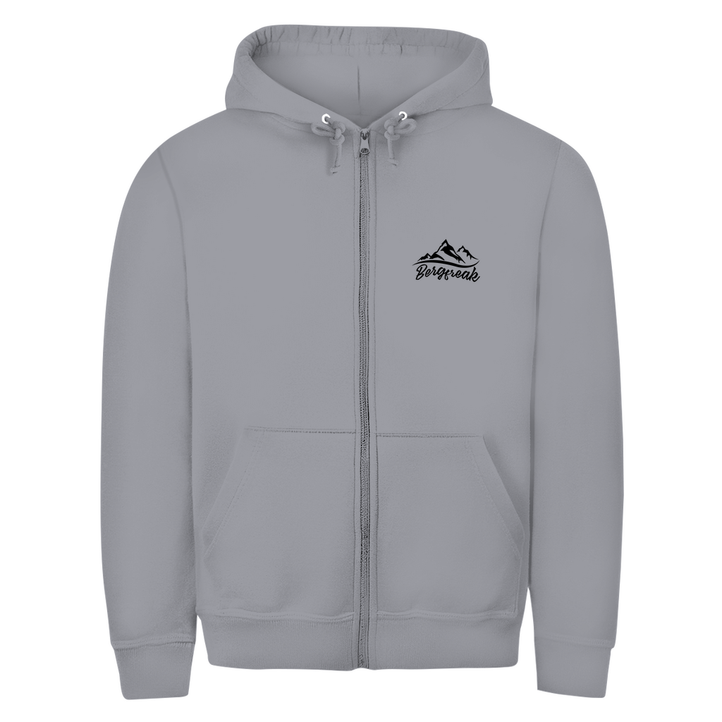 Herren Zipper Hoodie Bergfreak