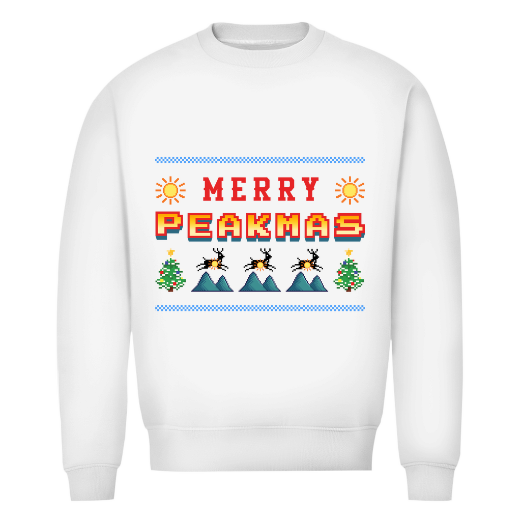 Herren Premium Bio Sweatshirt Merry Peakmas