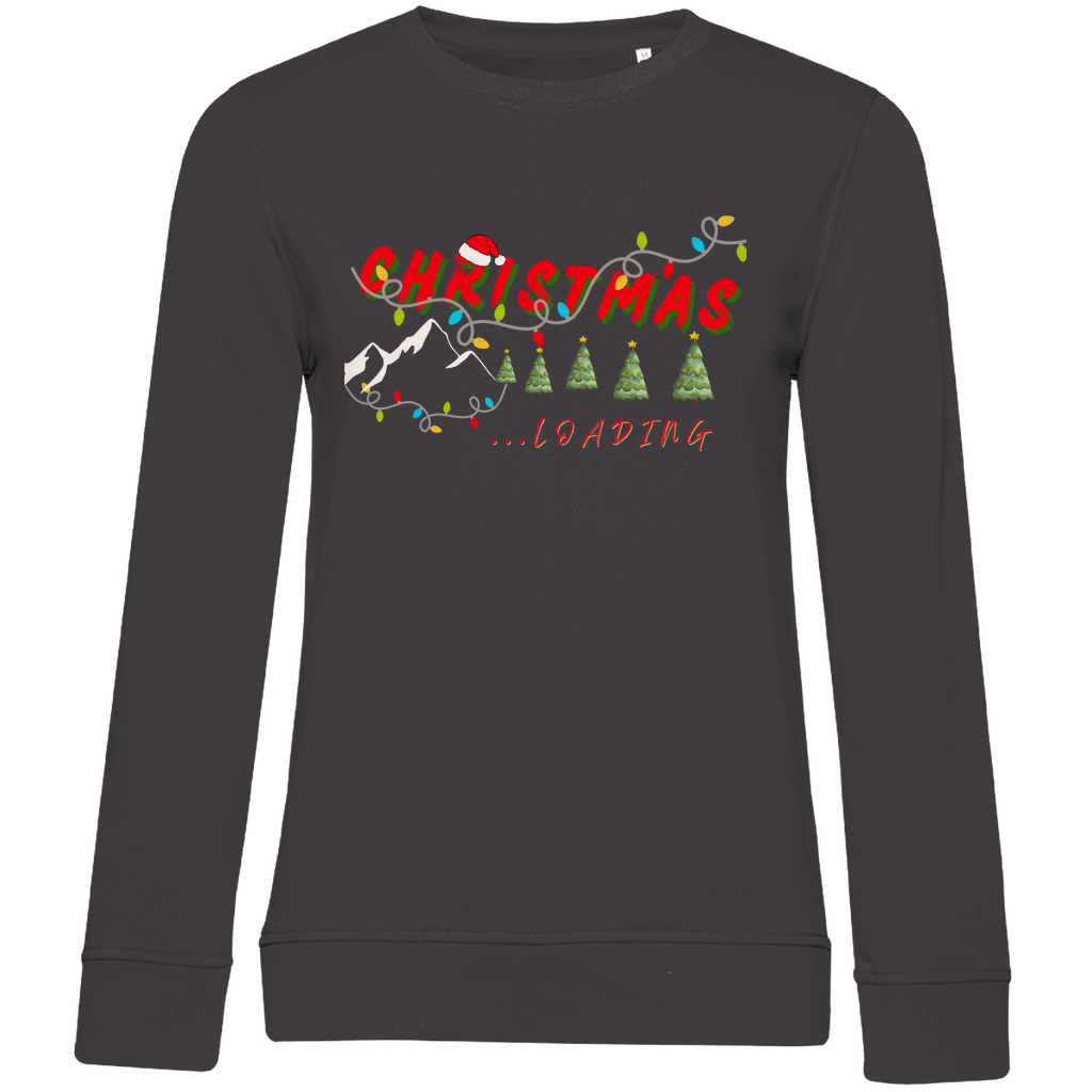 Damen Premium Bio Sweatshirt Christmas loading...