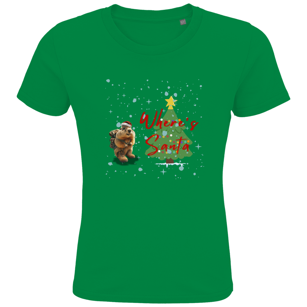 Kids Premium Bio T-Shirt Where's Santa