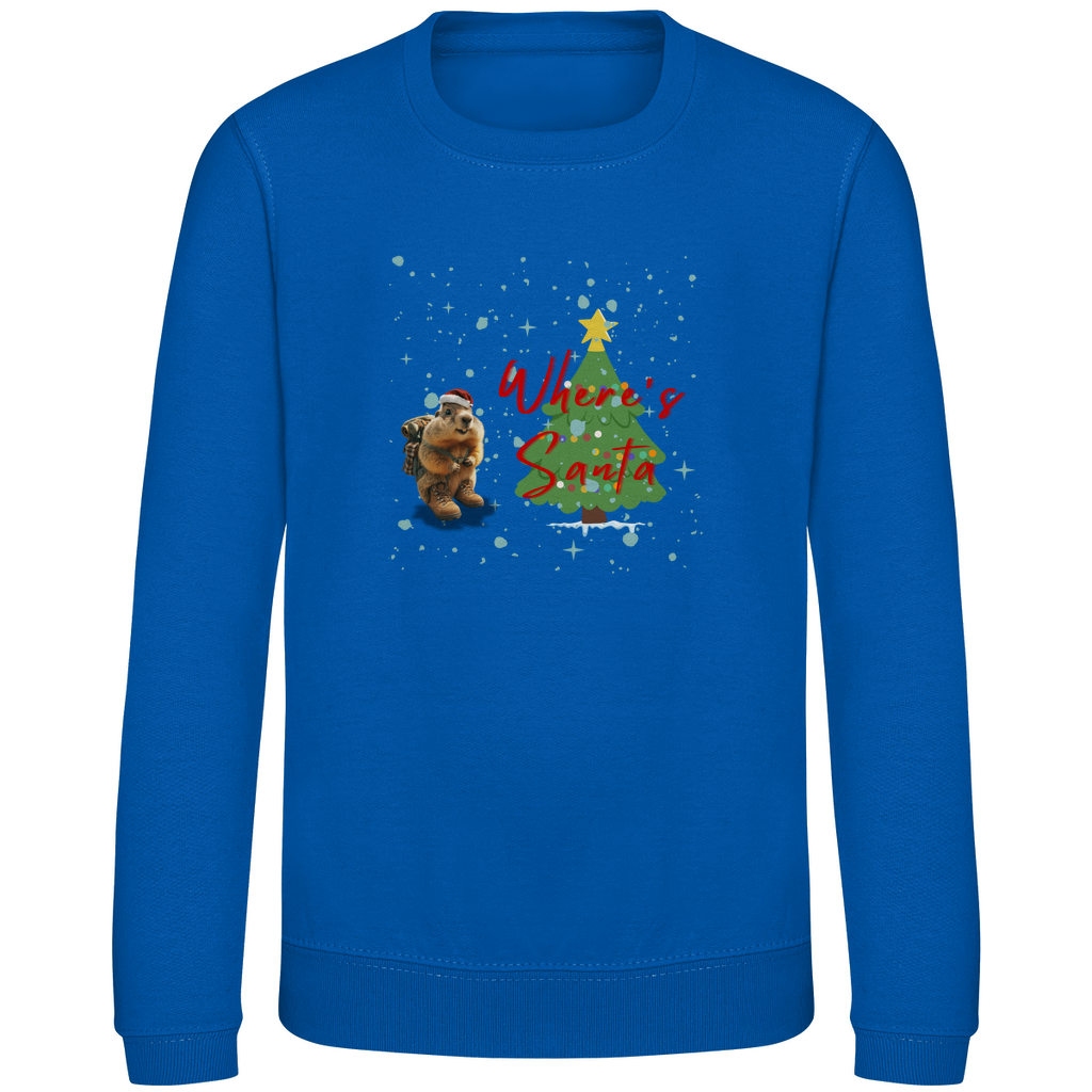 Kinder Sweatshirt Where's Santa