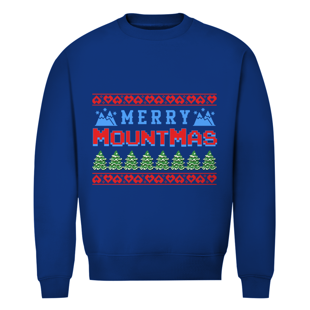 Herren Premium Bio Sweatshirt Merry Mountmas