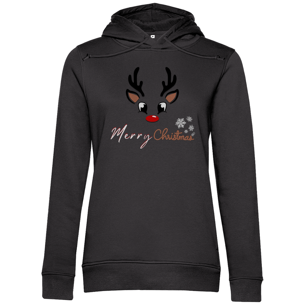 Damen Premium Bio Hoodie Merry Christmas