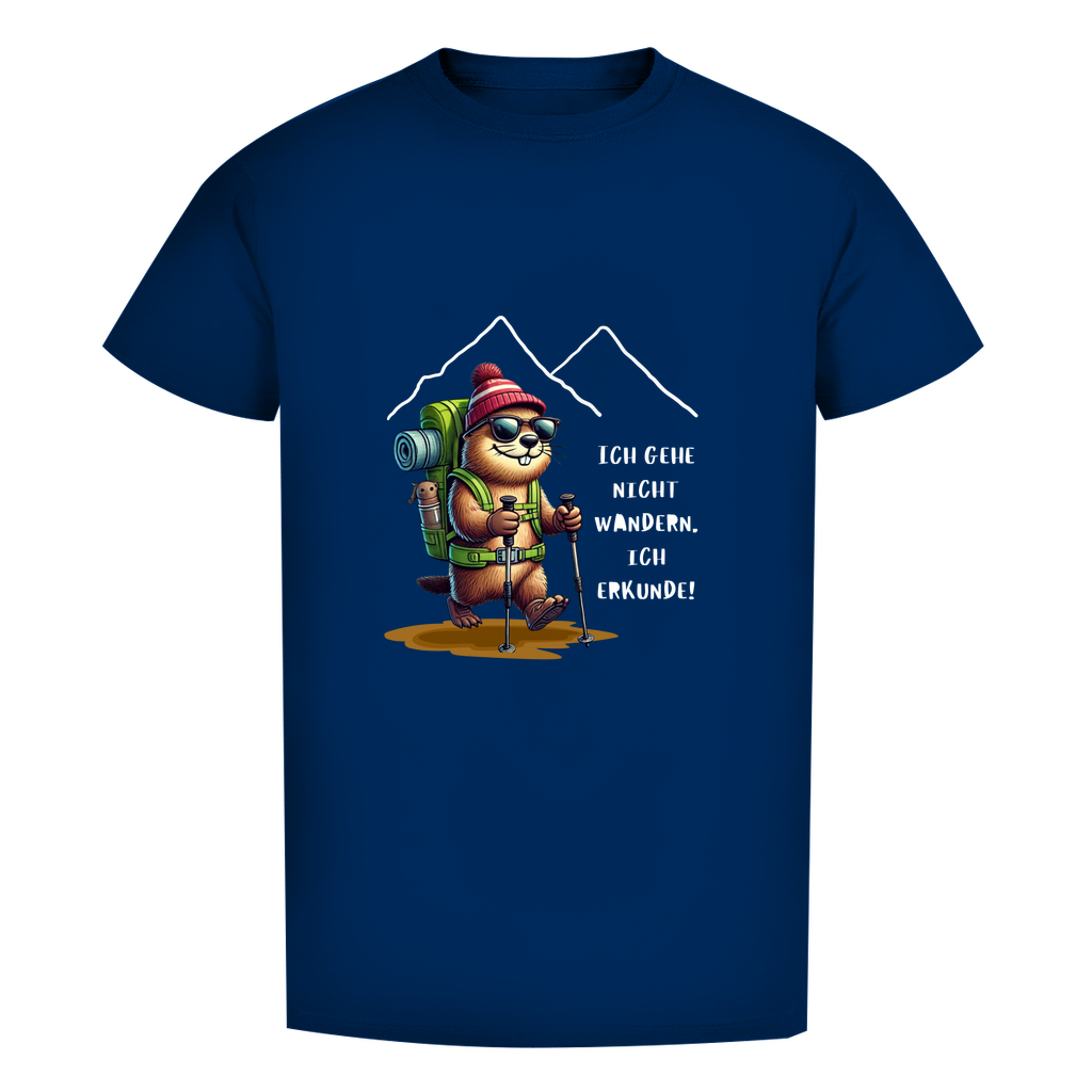 Herren Premium Bio T-Shirt Ich erkunde...