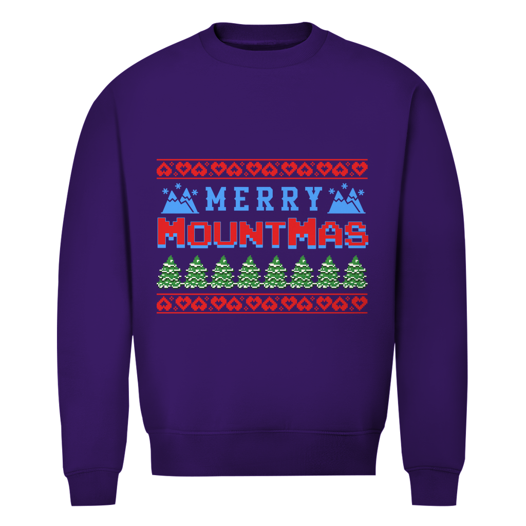 Herren Premium Bio Sweatshirt Merry Mountmas