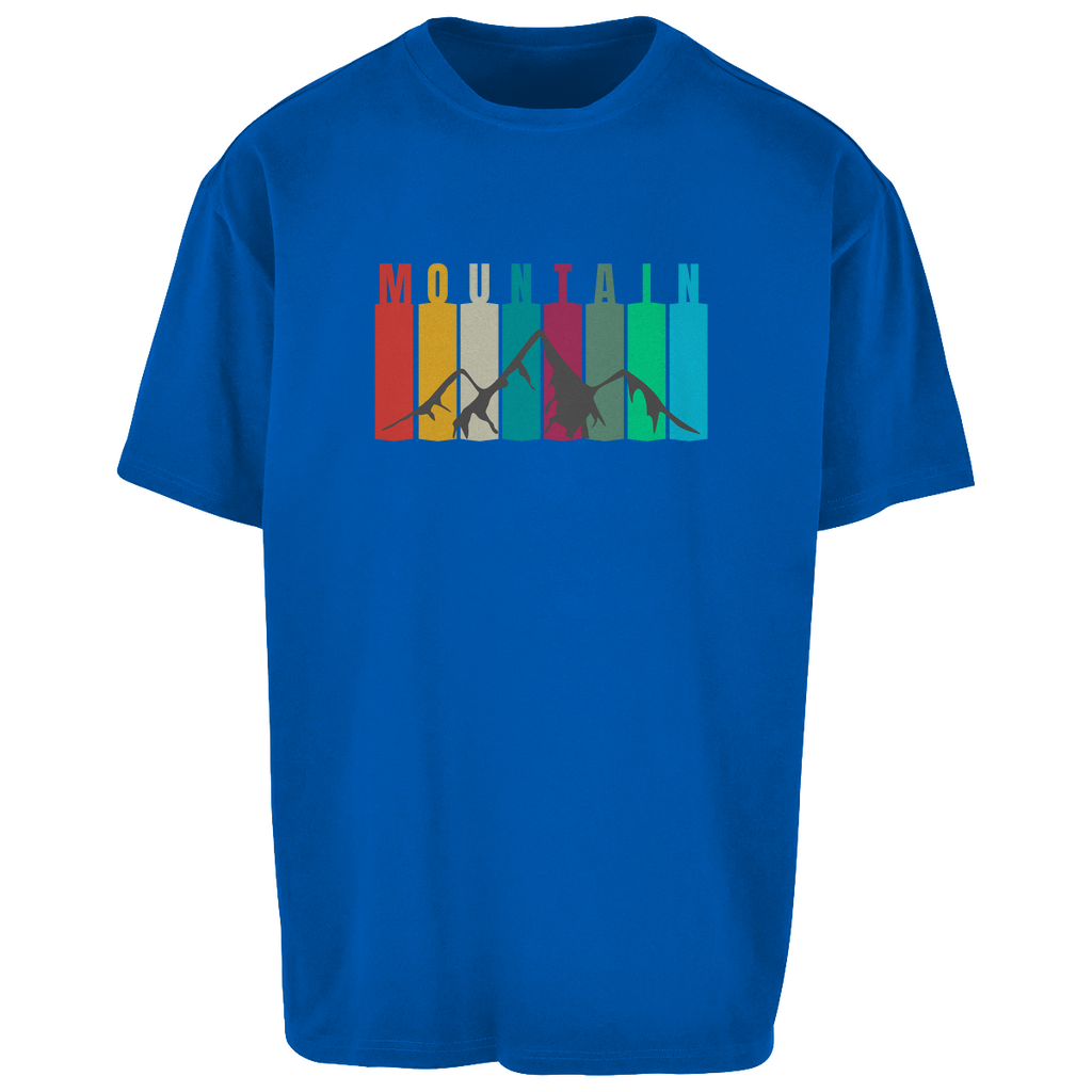 Oversize T-Shirt Vintage Mountain