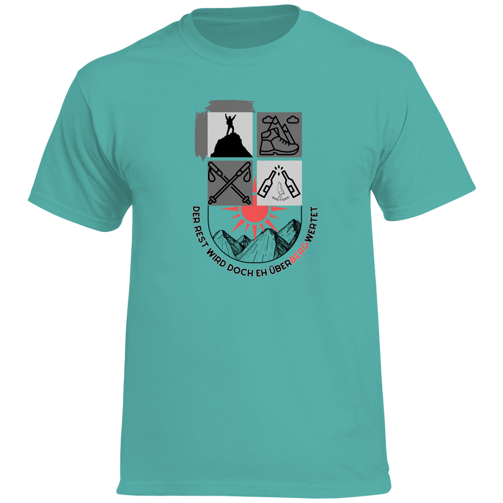 Herren Heavy Cotton T-Shirt Überbergwertet