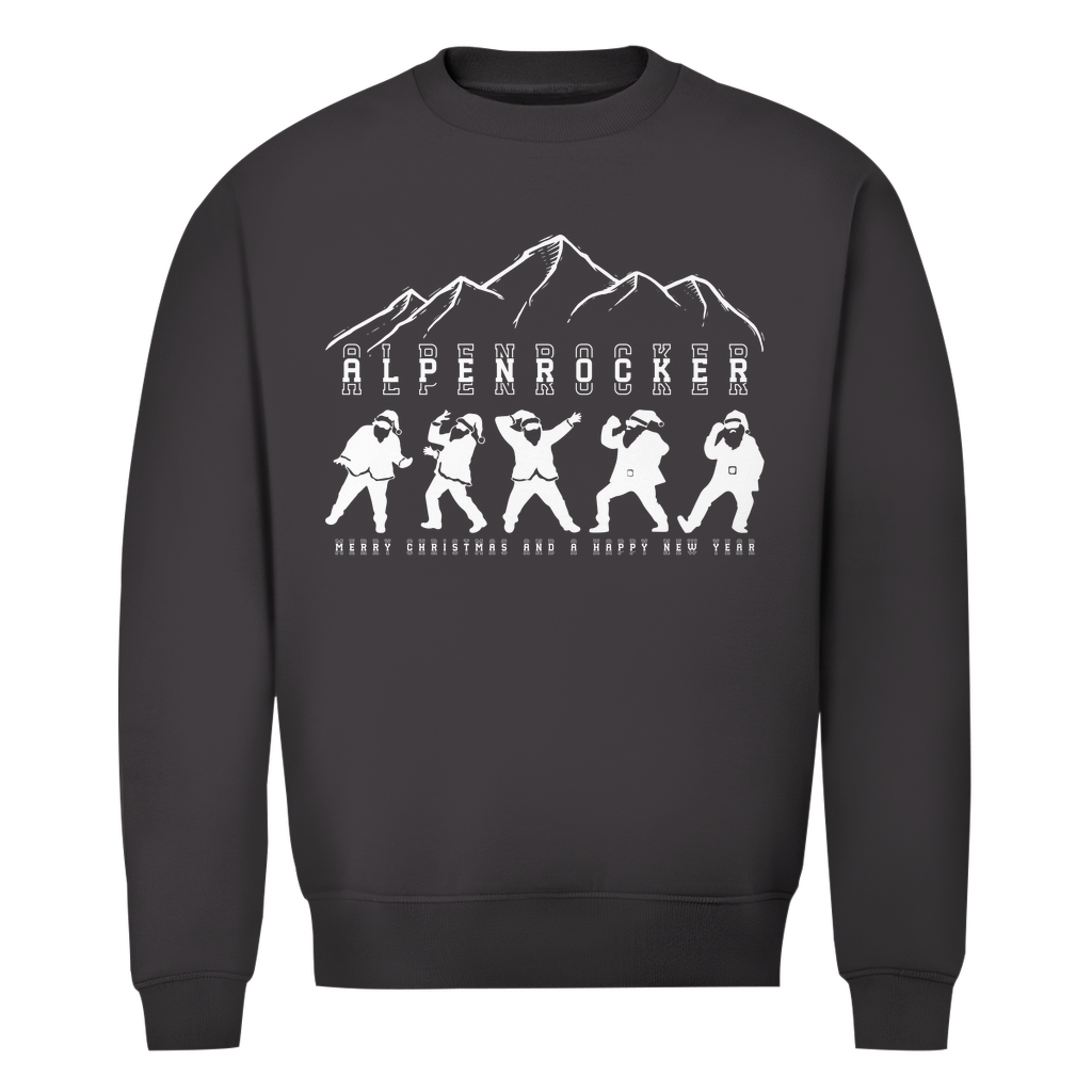 Herren Premium Bio Sweatshirt Alpenrocker