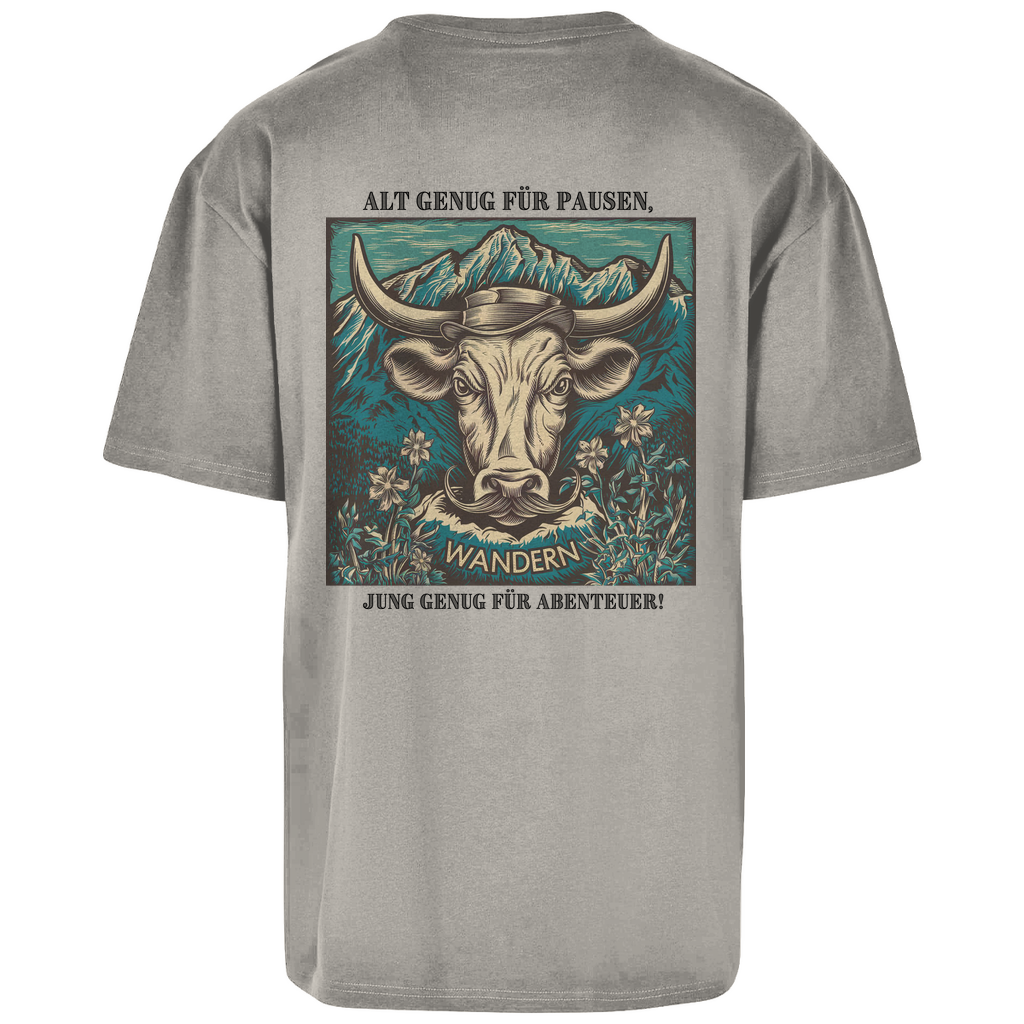 Oversize T-Shirt Alt genug...