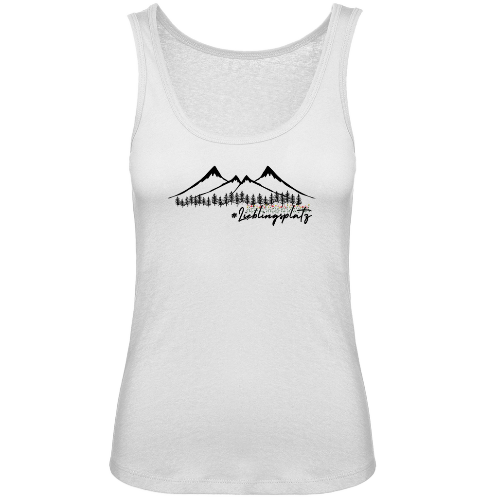 Damen Premium Organic Tank Top #Lieblingsplatz