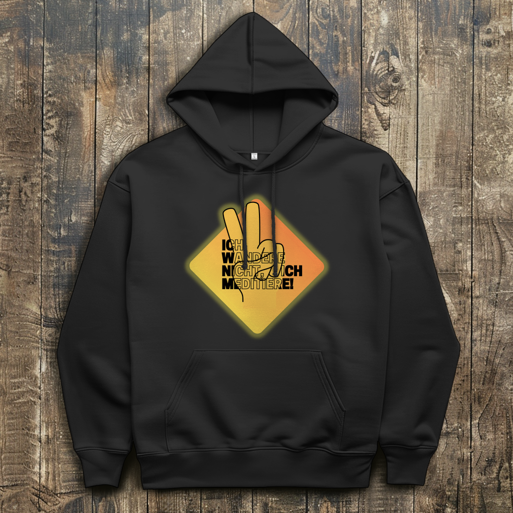 Herren Hoodie Ich meditiere