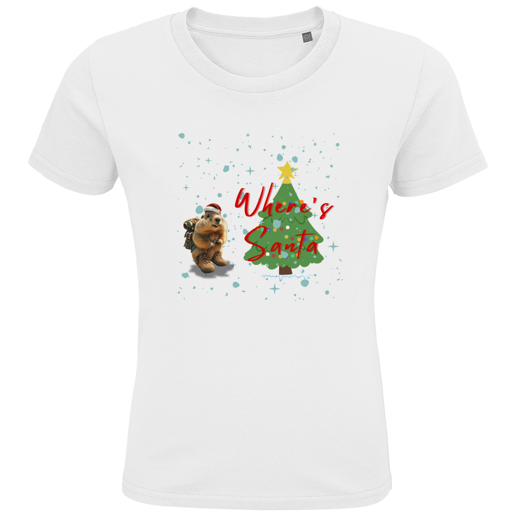 Kids Premium Bio T-Shirt Where's Santa