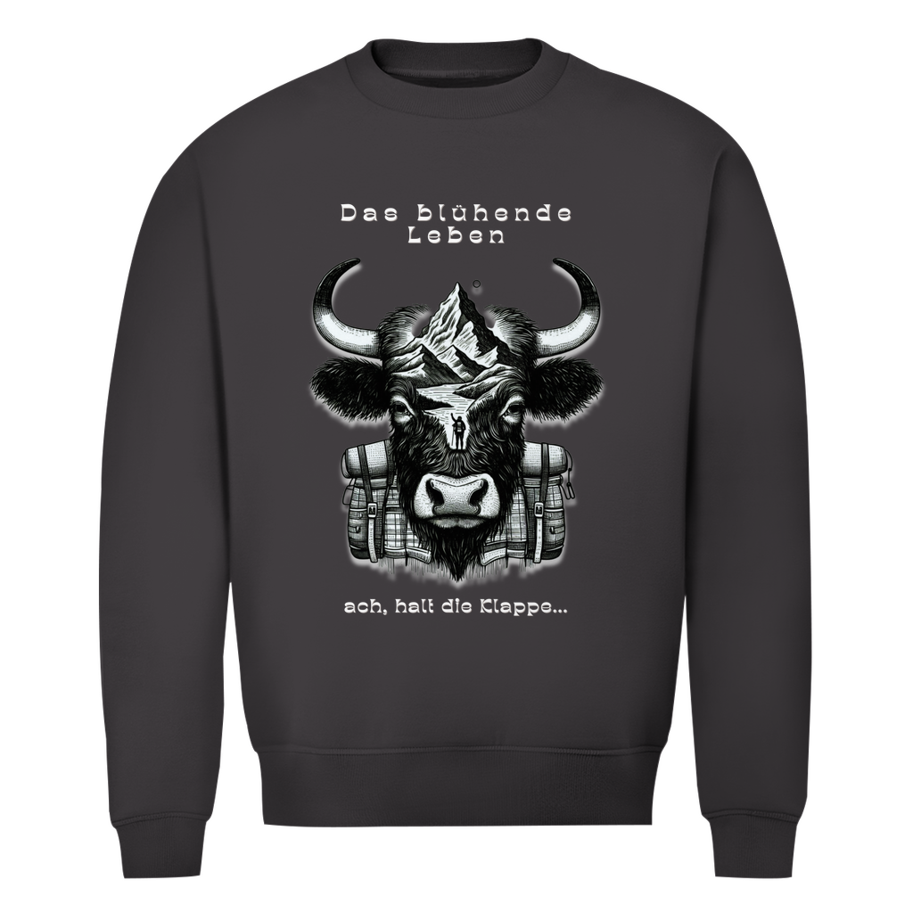 Herren Premium Bio Sweatshirt Blühendes Leben