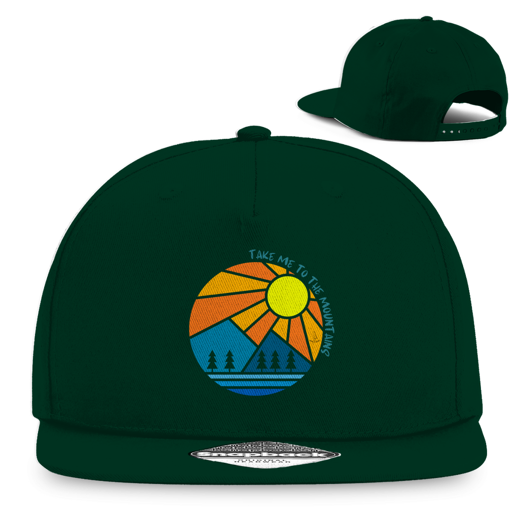 Snapback Rapper Cap Take me to the MOUNTAINS