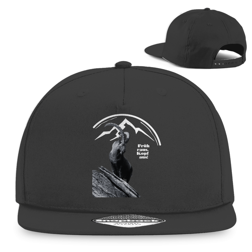 Snapback Rapper Cap Steinbock