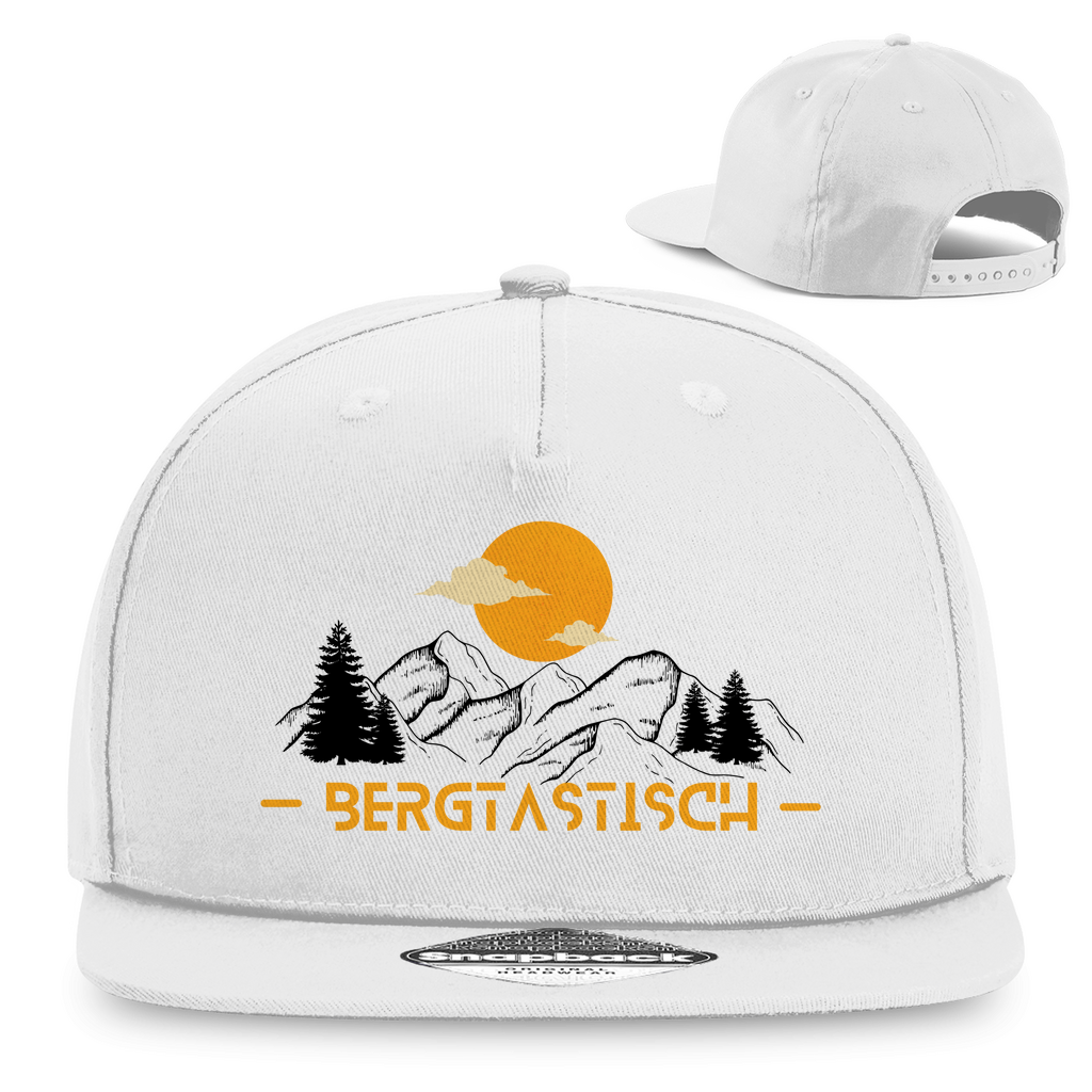 Snapback Rapper Cap Bergtastisch