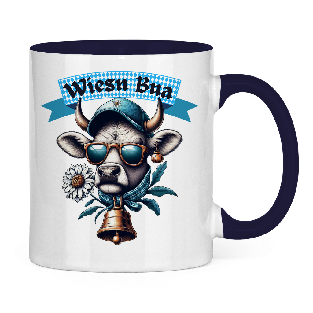 Tasse zweifarbig Wiesn Bua