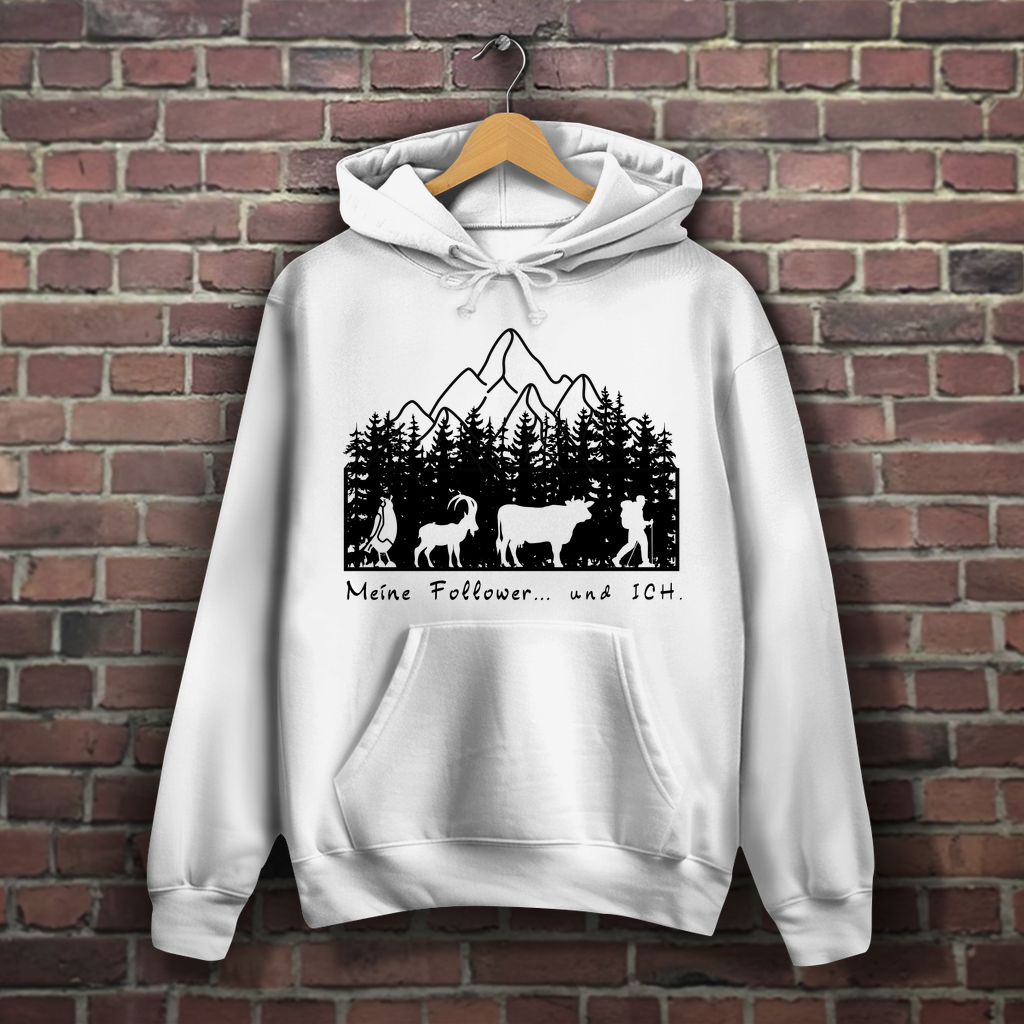 Damen Hoodie Meine Follower