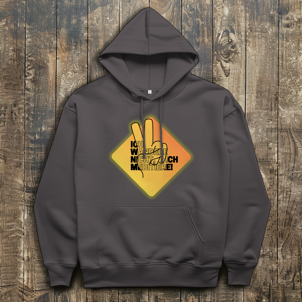 Herren Hoodie Ich meditiere