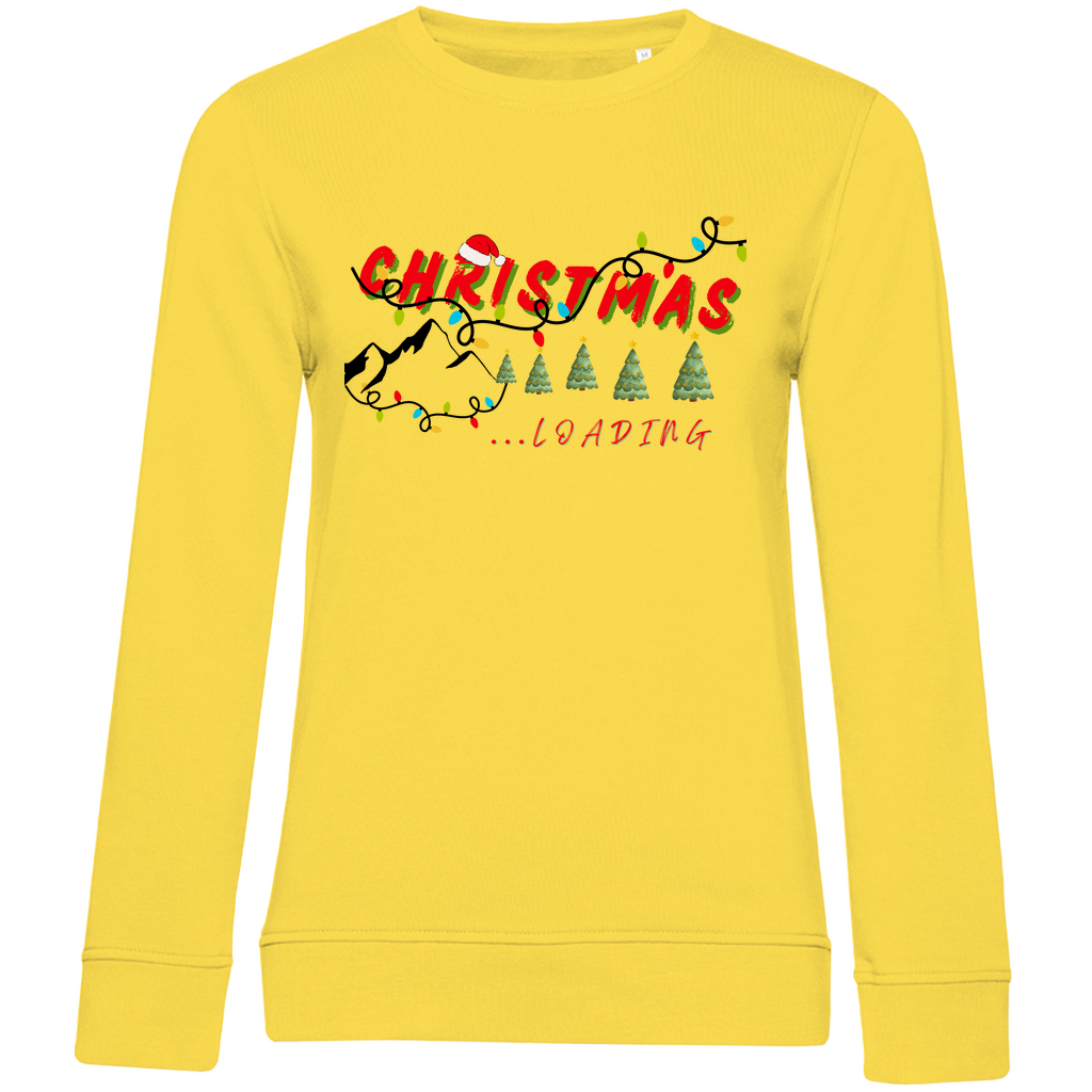 Damen Premium Bio Sweatshirt Christmas loading...