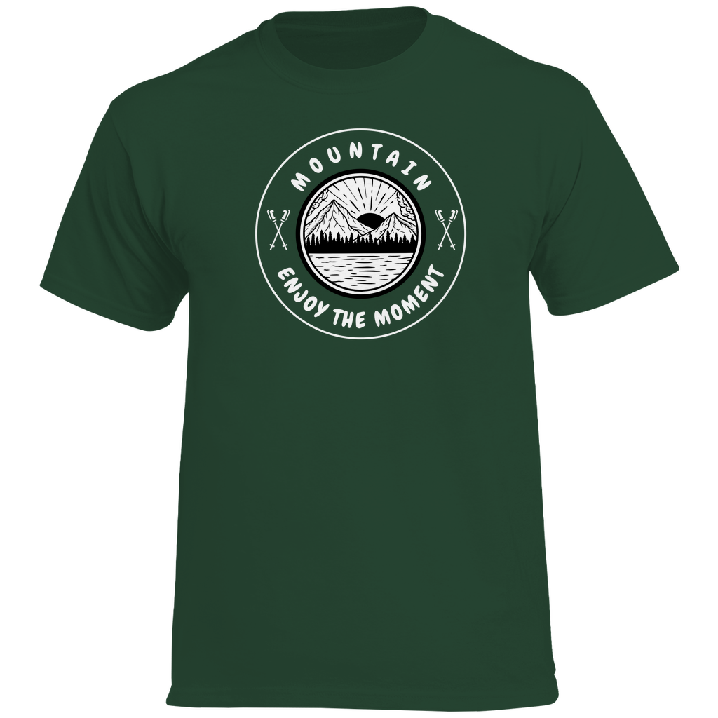 Herren Heavy Cotton T-Shirt Enjoy the Moment