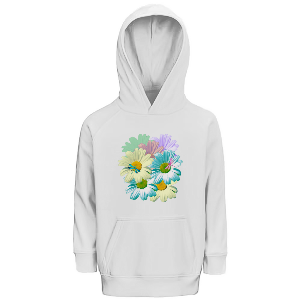 Kinder Premium Bio Hoodie Blumenwiese