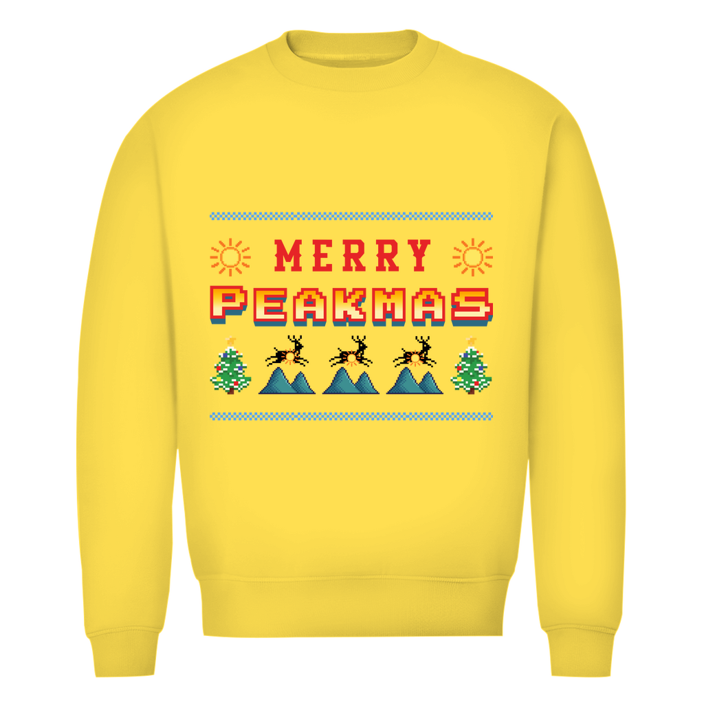 Herren Premium Bio Sweatshirt Merry Peakmas