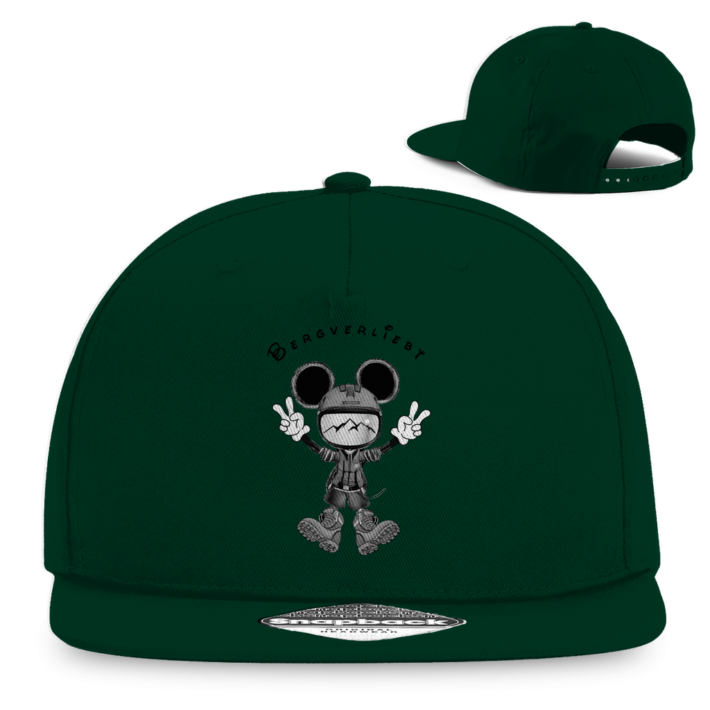 Snapback Rapper Cap Bergverliebt Maus