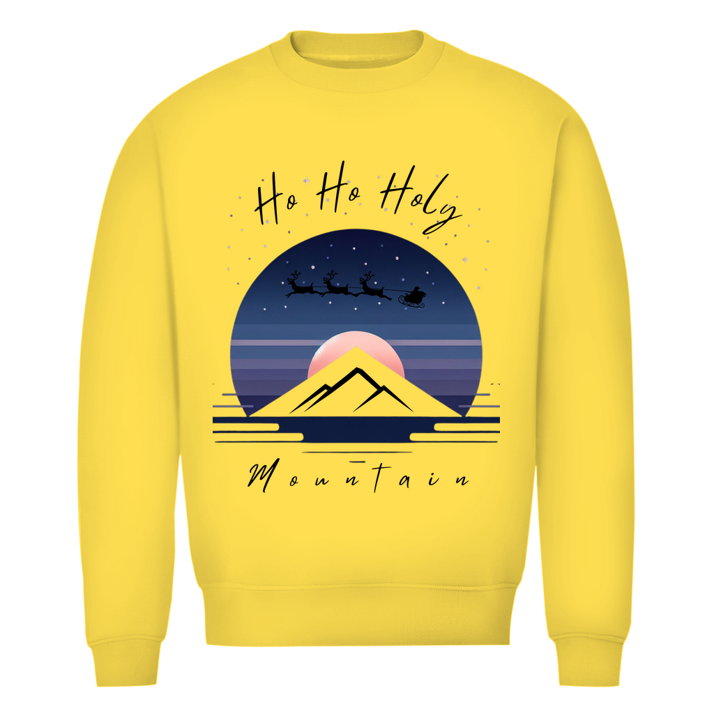 Herren Premium Bio Sweatshirt Holy Mountain