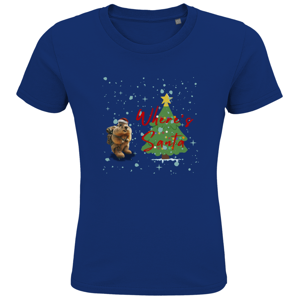 Kids Premium Bio T-Shirt Where's Santa