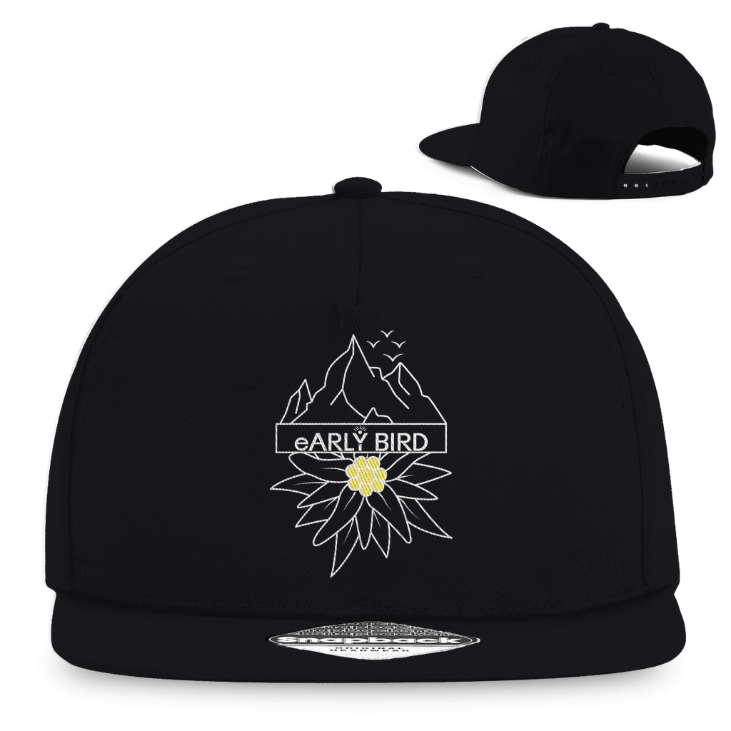 Snapback Rapper Cap Edelweiß