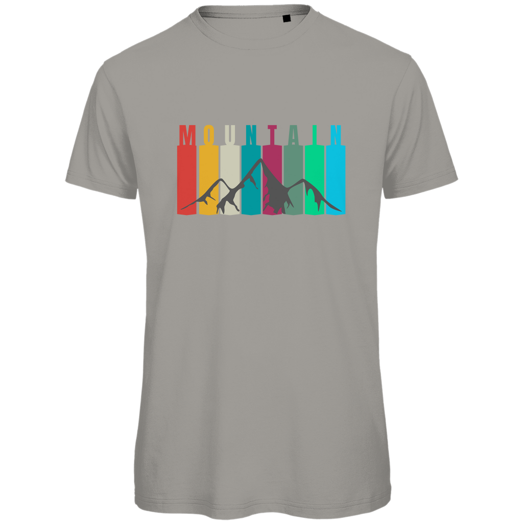 Herren Premium Bio T-Shirt Vintage Mountain