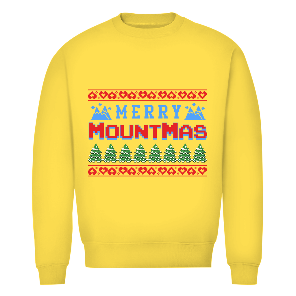 Herren Premium Bio Sweatshirt Merry Mountmas