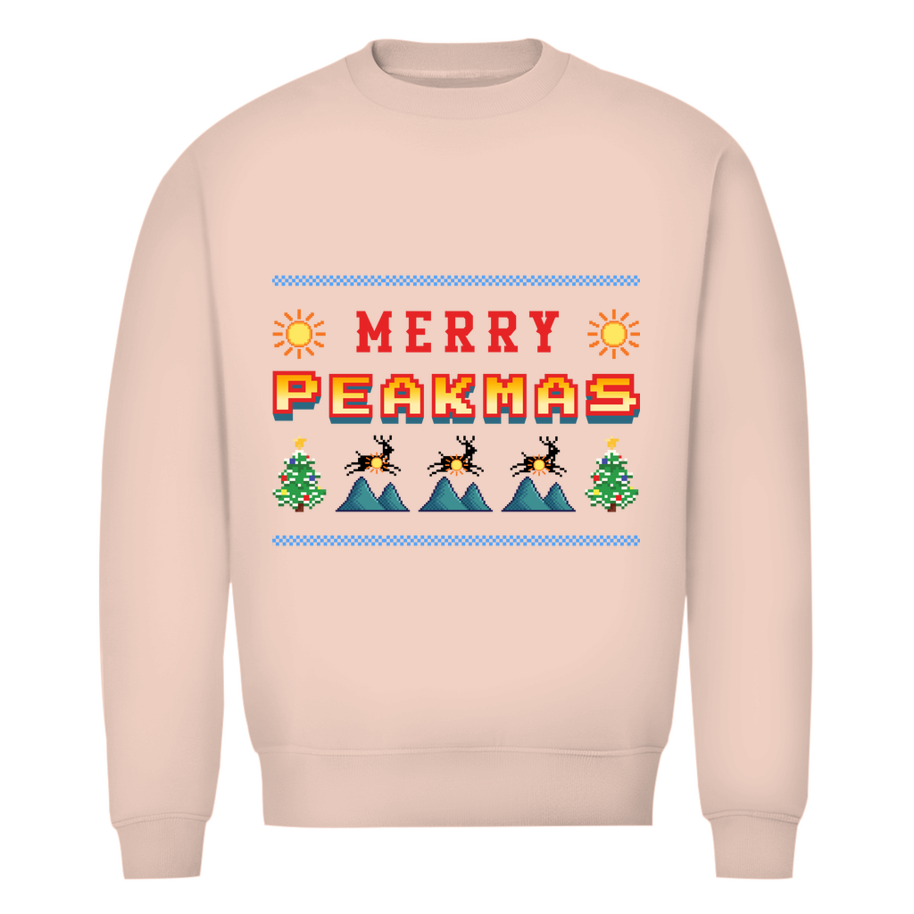 Herren Premium Bio Sweatshirt Merry Peakmas