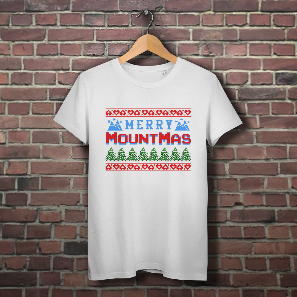 Damen Premium Bio T-Shirt Merry Mountmas