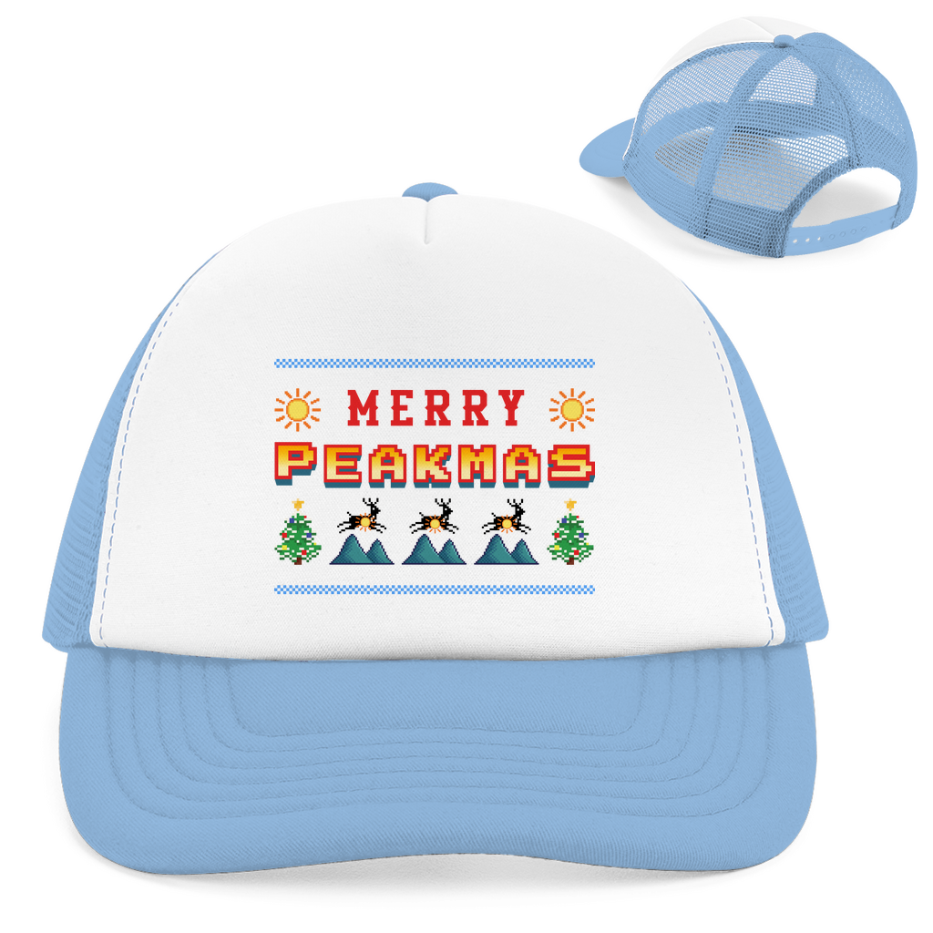 Retro Trucker Cap Merry Peakmas