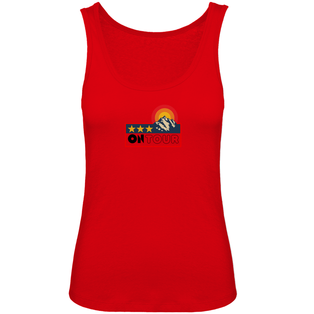 Damen Premium Organic Tank Top On Tour