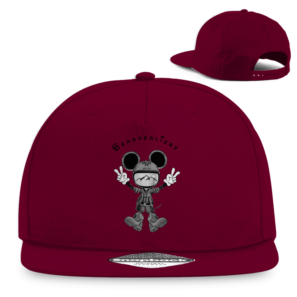 Snapback Rapper Cap Bergverliebt Maus