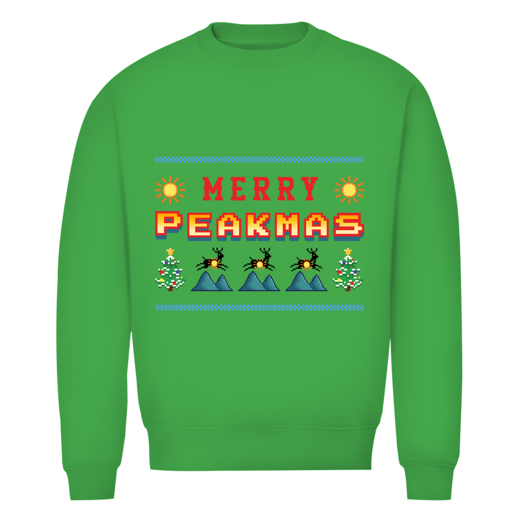 Herren Premium Bio Sweatshirt Merry Peakmas