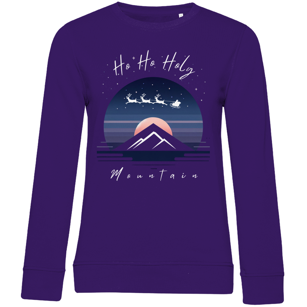 Damen Premium Bio Sweatshirt Holy Mountain