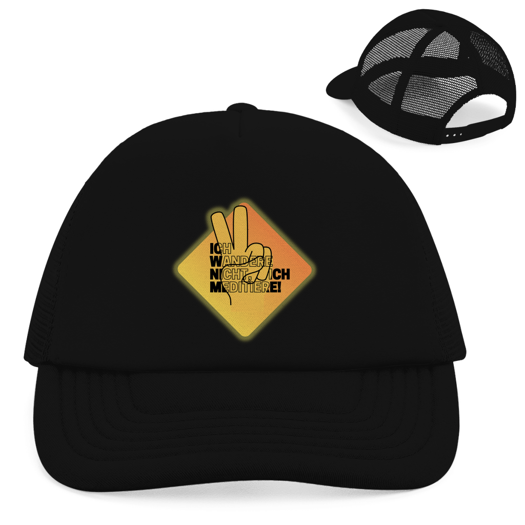 Retro Trucker Cap Ich meditiere