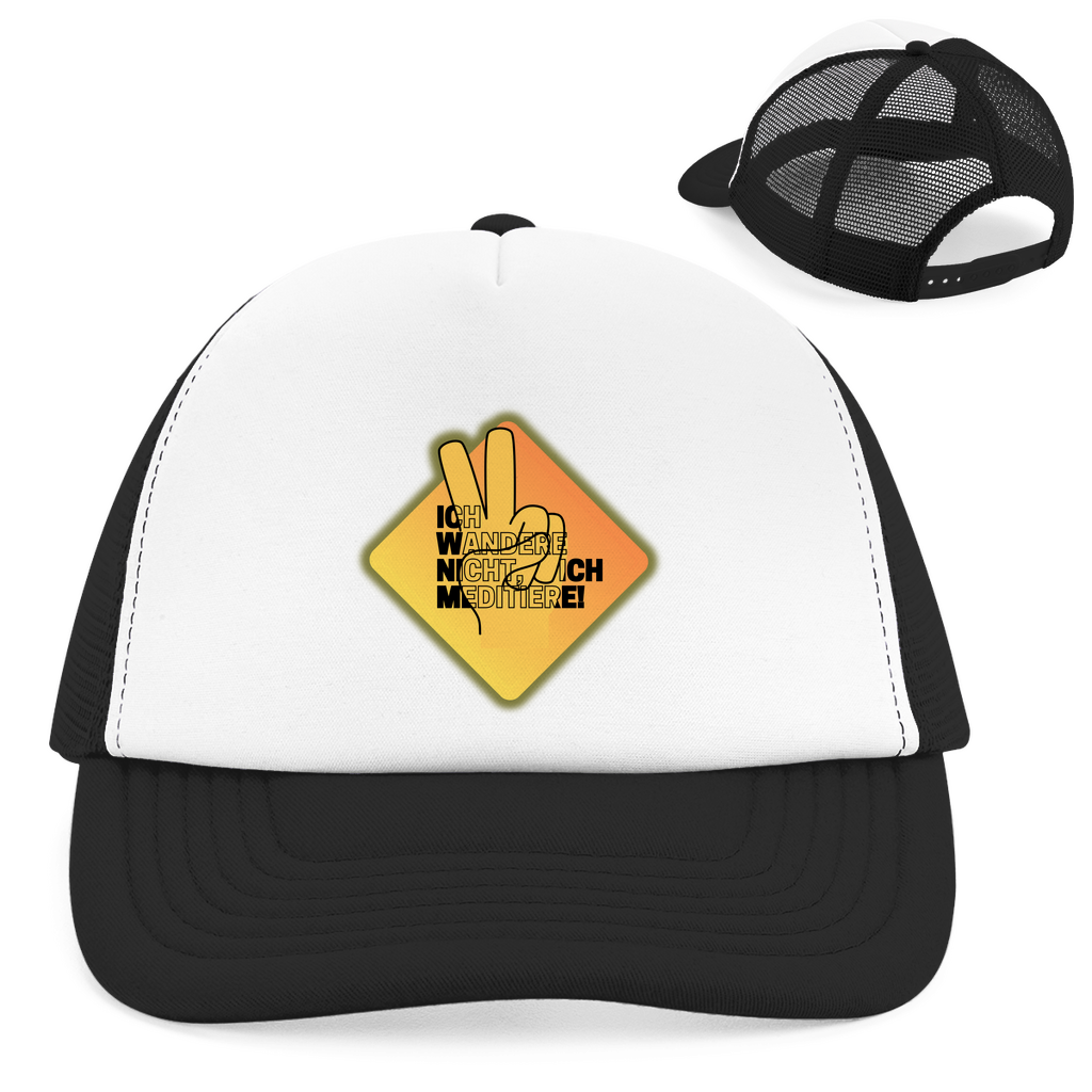 Retro Trucker Cap Ich meditiere