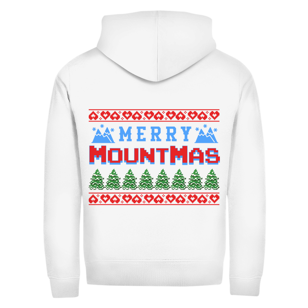 Herren Zipper Hoodie Merry Mountmas