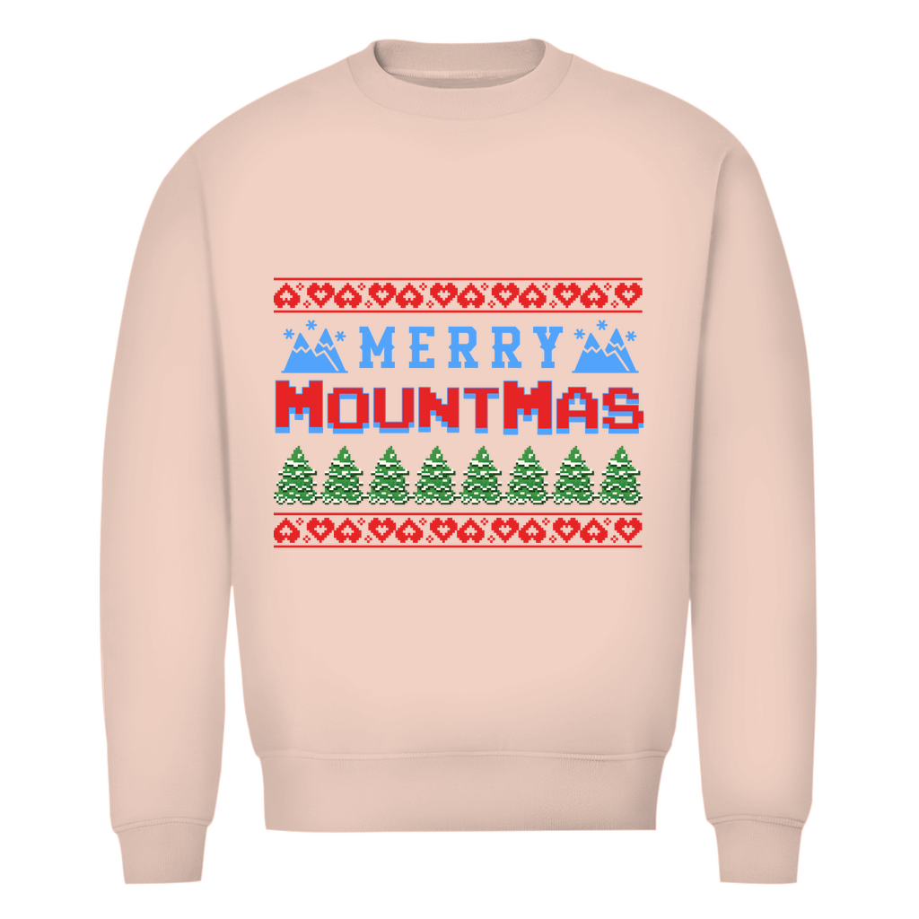 Herren Premium Bio Sweatshirt Merry Mountmas