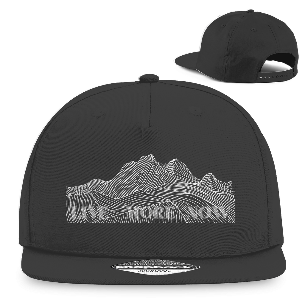Snapback Rapper Cap LIVE MORE NOW