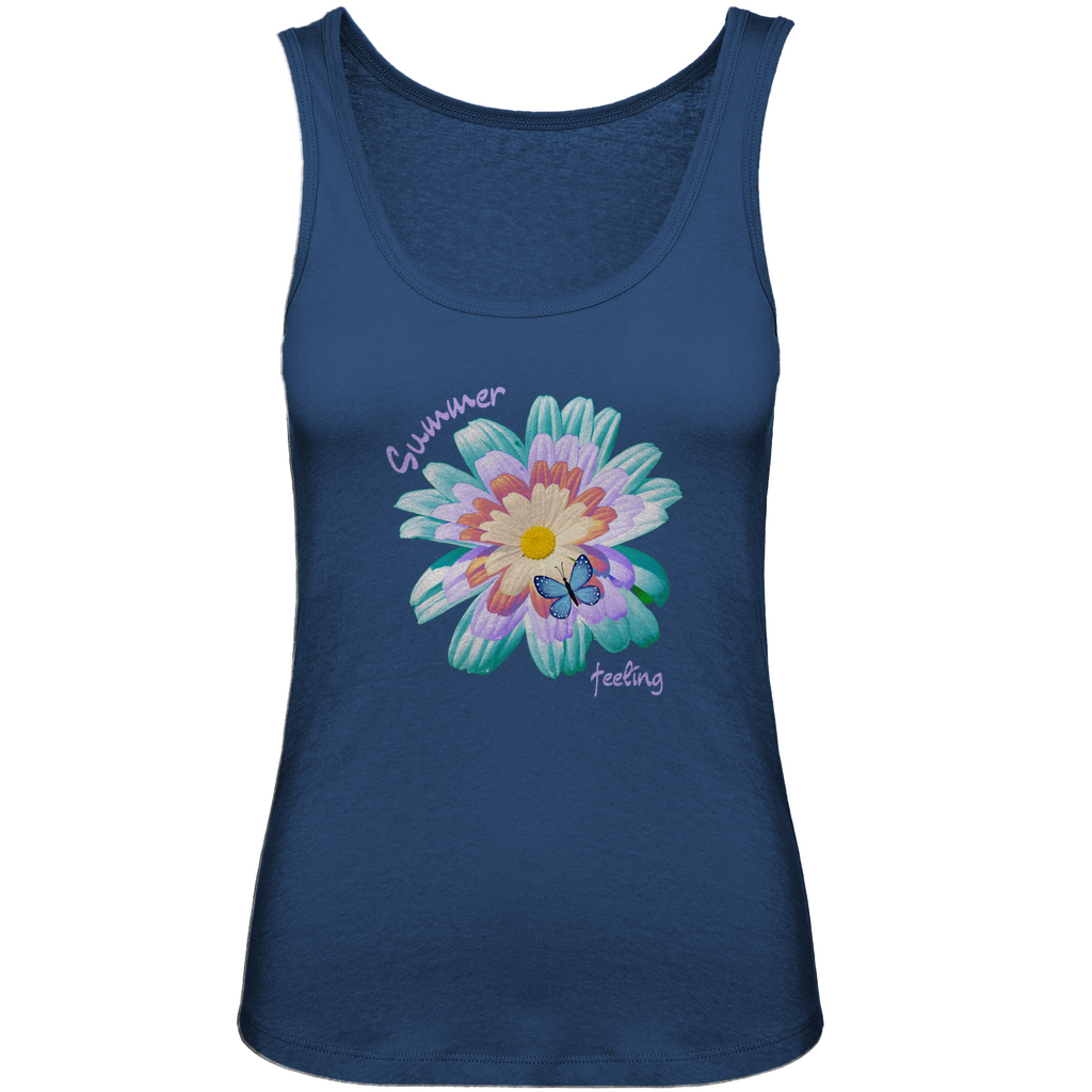 Damen Premium Organic Tank Top Summer feeling