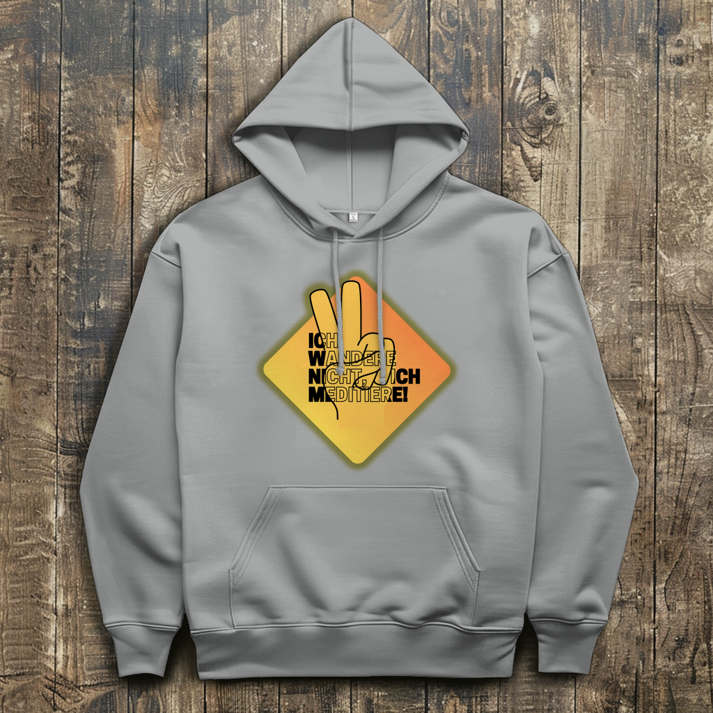 Herren Hoodie Ich meditiere